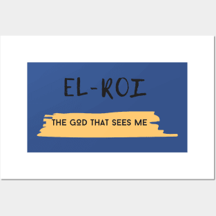 El-Roi The God That Sees Me Posters and Art